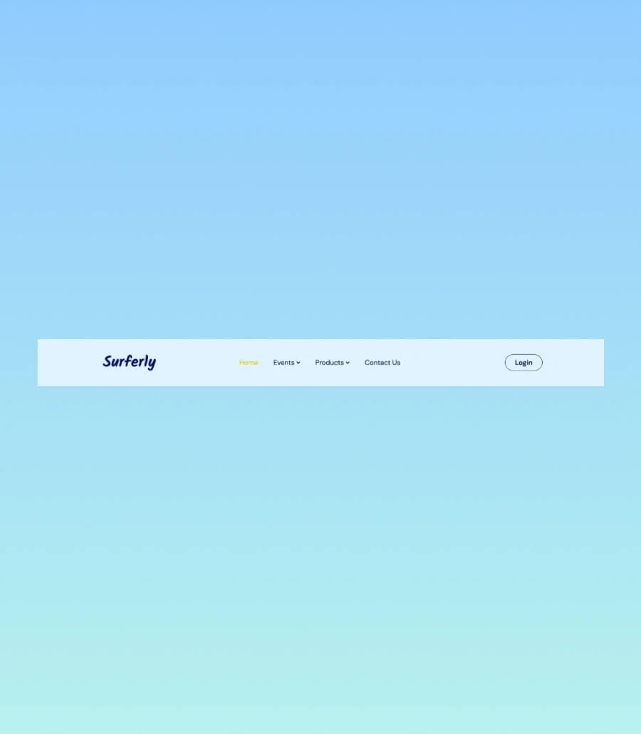 冲浪活动Gutenberg网站模板_一键导入快速建站插图10-WP资源海 Surferly Header Section For Gutenberg