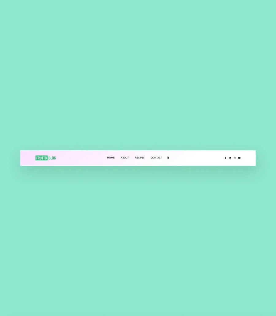 Frutto Header Section For Gutenberg