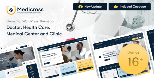 Medicross 医疗健康 WordPress 主题