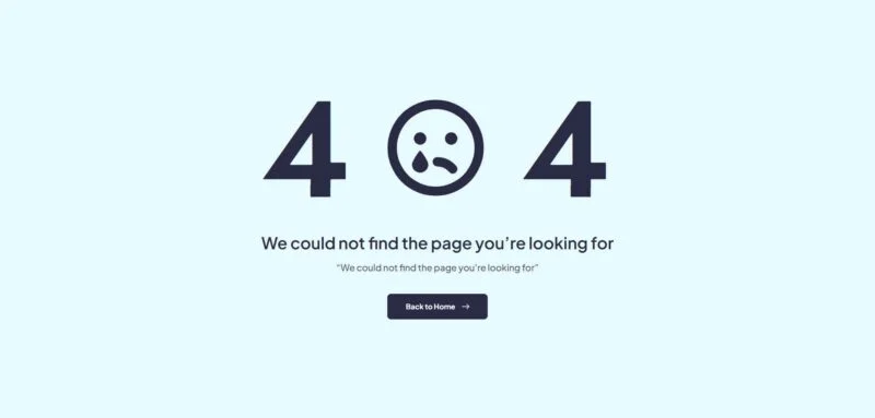 企业财务管理Elementor网站模板_一键导入快速建站插图2-WP资源海 金融/投资 Elementor 模板404页面预览