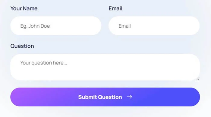 企业 Elementor 模板表单预览