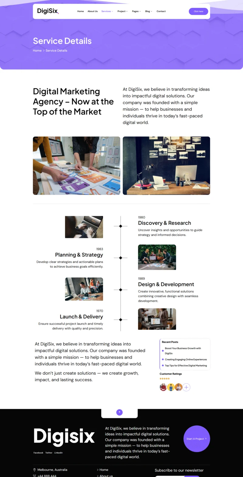 数字创意工作室Elementor网站模板_一键导入快速建站插图4-WP资源海 艺术/设计 Elementor 模板服务详情预览