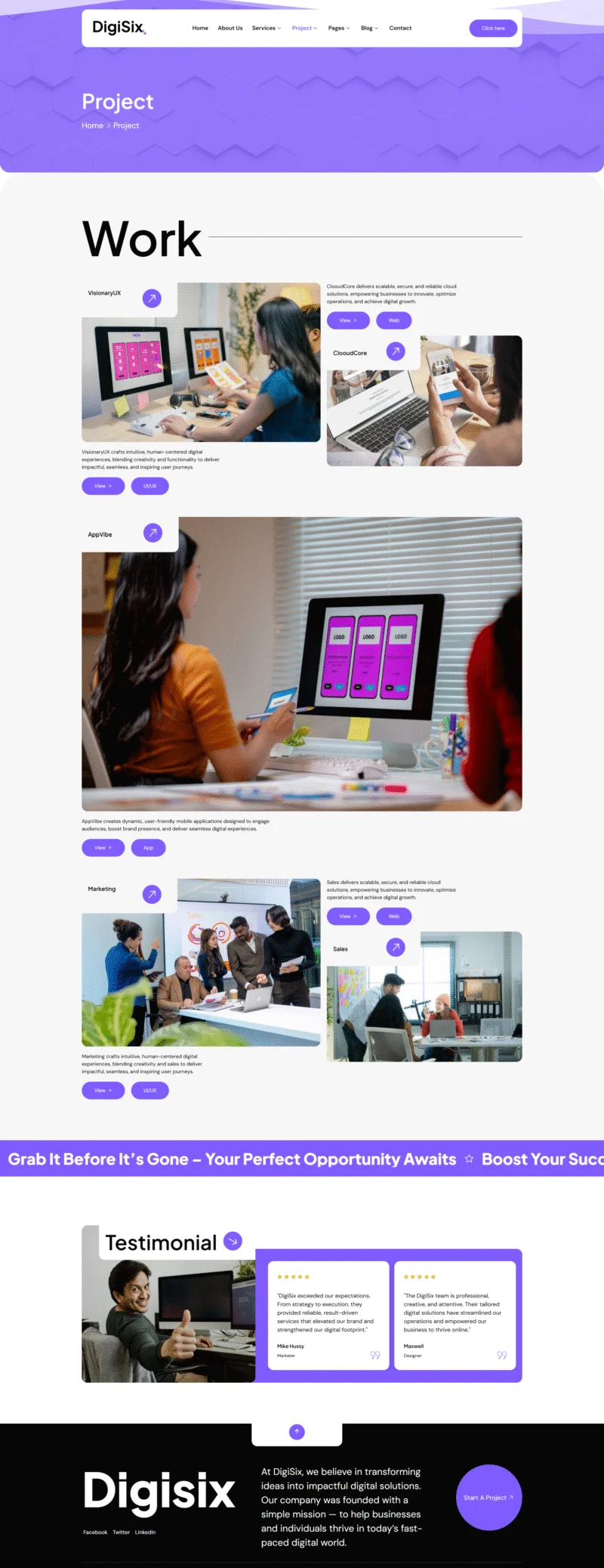 数字创意工作室Elementor网站模板_一键导入快速建站插图5-WP资源海 艺术/设计 Elementor 模板项目案例预览