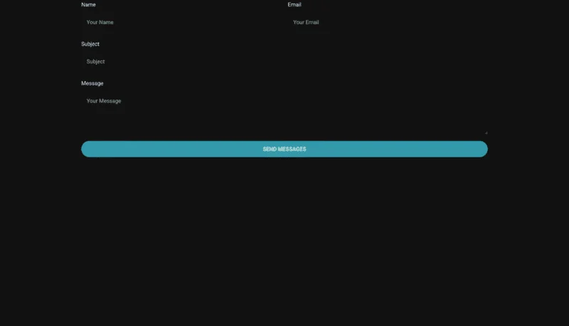 AI Elementor 模板联系表单预览