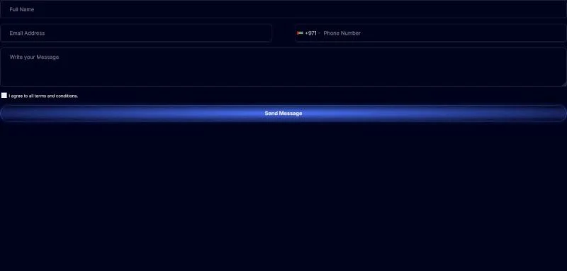 技术外包服务Elementor网站模板_一键导入快速建站插图6-WP资源海 IT互联网 Elementor 模板联系表单预览