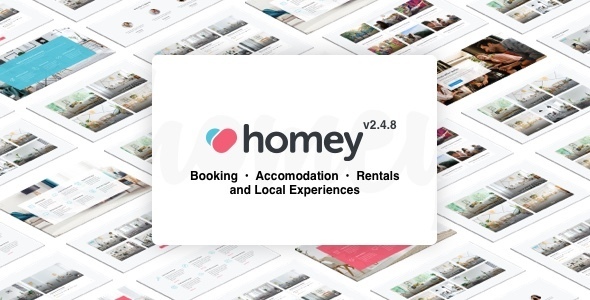 Homey 短租预订平台 WordPress 主题