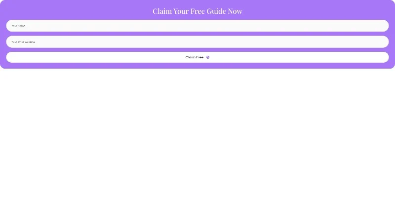 女性创业教练Elementor网站模板_一键导入快速建站插图6-WP资源海 服务/咨询 Elementor 模板表单预览