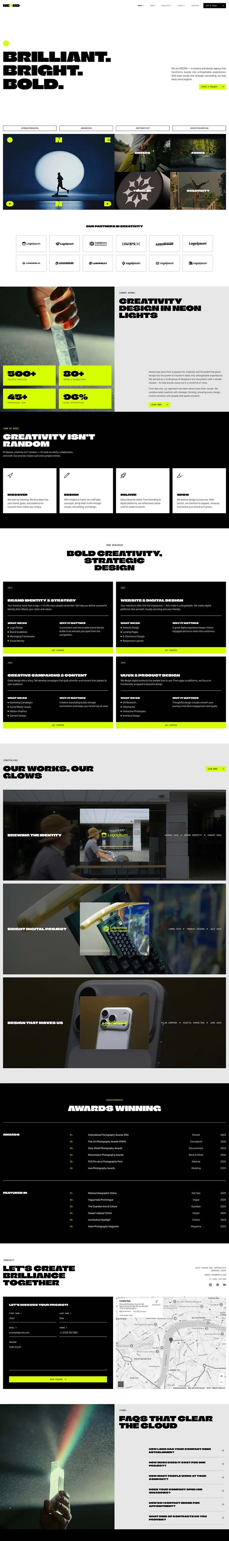 创意数字机构Elementor网站模板_一键导入快速建站插图1-WP资源海 广告/营销 Elementor 模板首页预览