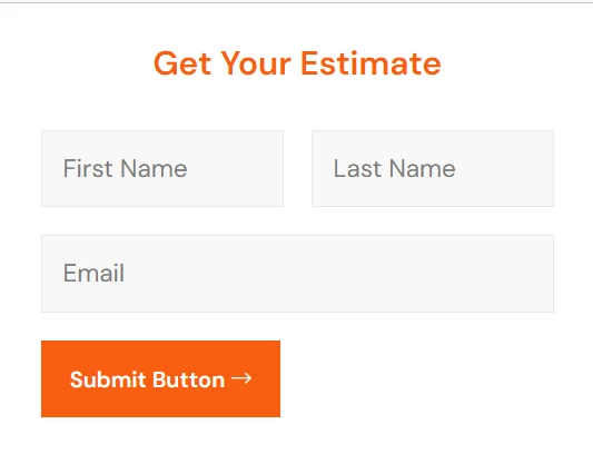 屋顶服务Elementor网站模板_一键导入快速建站插图3-WP资源海 装修 Elementor 模板表单预览