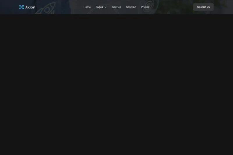 AI技术解决方案Elementor网站模板_一键导入快速建站插图6-WP资源海 AI Elementor 模板页眉预览