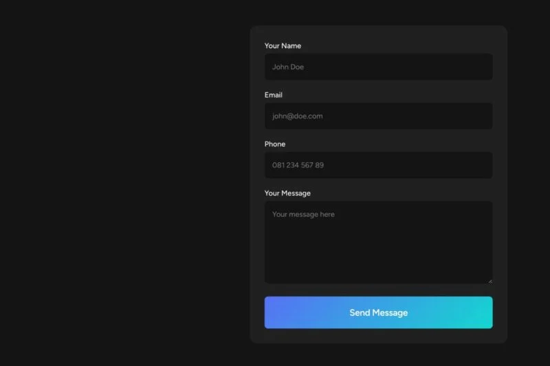 AI技术解决方案Elementor网站模板_一键导入快速建站插图7-WP资源海 AI Elementor 模板表单预览