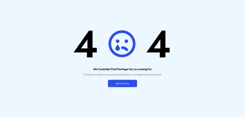 主机托管Elementor网站模板_一键导入快速建站插图4-WP资源海 IT互联网 Elementor 模板404页面预览