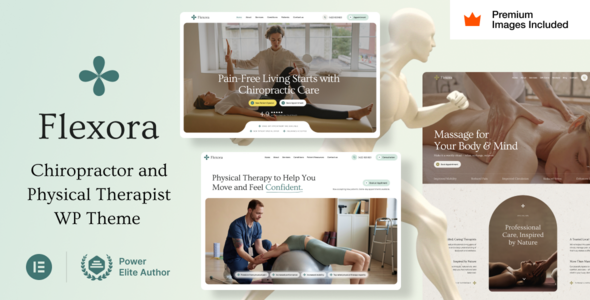 Flexora 16 综合健康理疗 WordPress 主题