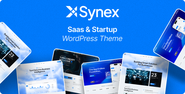 Synex SaaS 软件初创企业 WordPress 主题