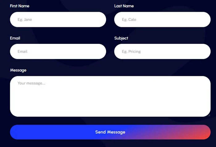 数据安全企业Elementor网站模板_一键导入快速建站插图5-WP资源海 企业 Elementor 模板联系表单预览