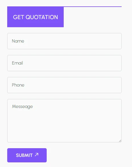 广告/营销 Elementor 模板表单预览