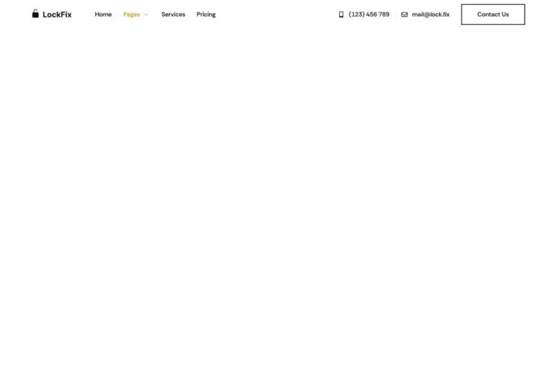 维修 Elementor 模板页眉预览