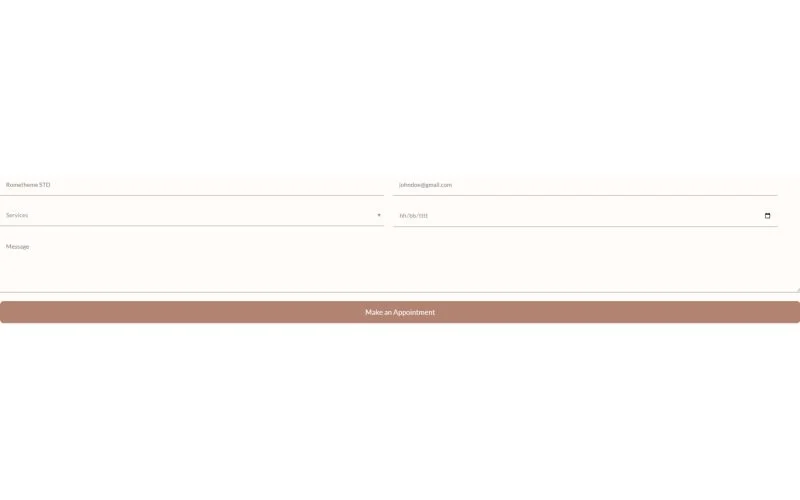 美容诊所Elementor网站模板_一键导入快速建站插图6-WP资源海 美容/美发 Elementor 模板表单预览