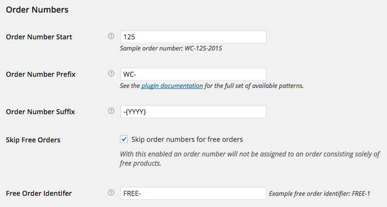 Sequential Order Numbers Pro for WooCommerce 订单号序列化 WordPress 插件