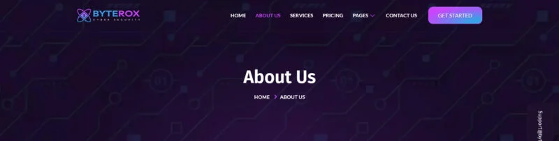 网络安全Elementor网站模板_一键导入快速建站插图6-WP资源海 IT互联网 Elementor 模板页眉预览