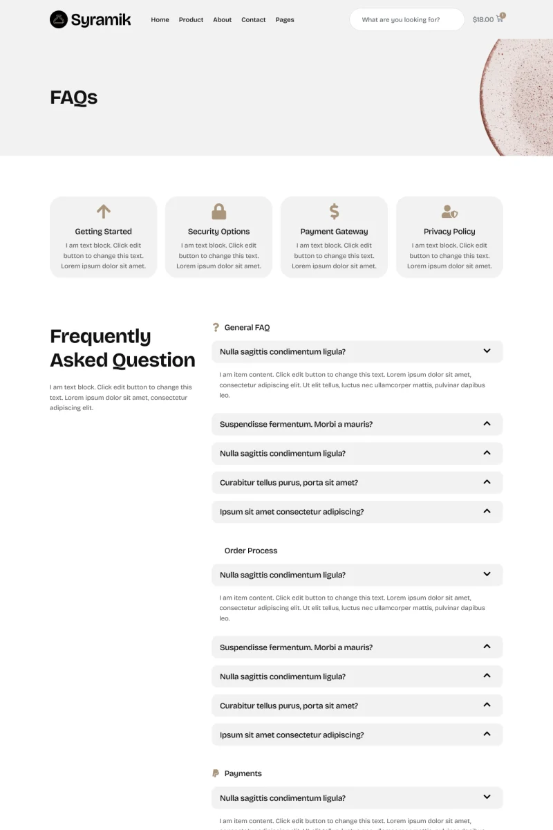 陶瓷零售Elementor网站模板_一键导入快速建站插图2-WP资源海 门店 Elementor 模板常见问题预览