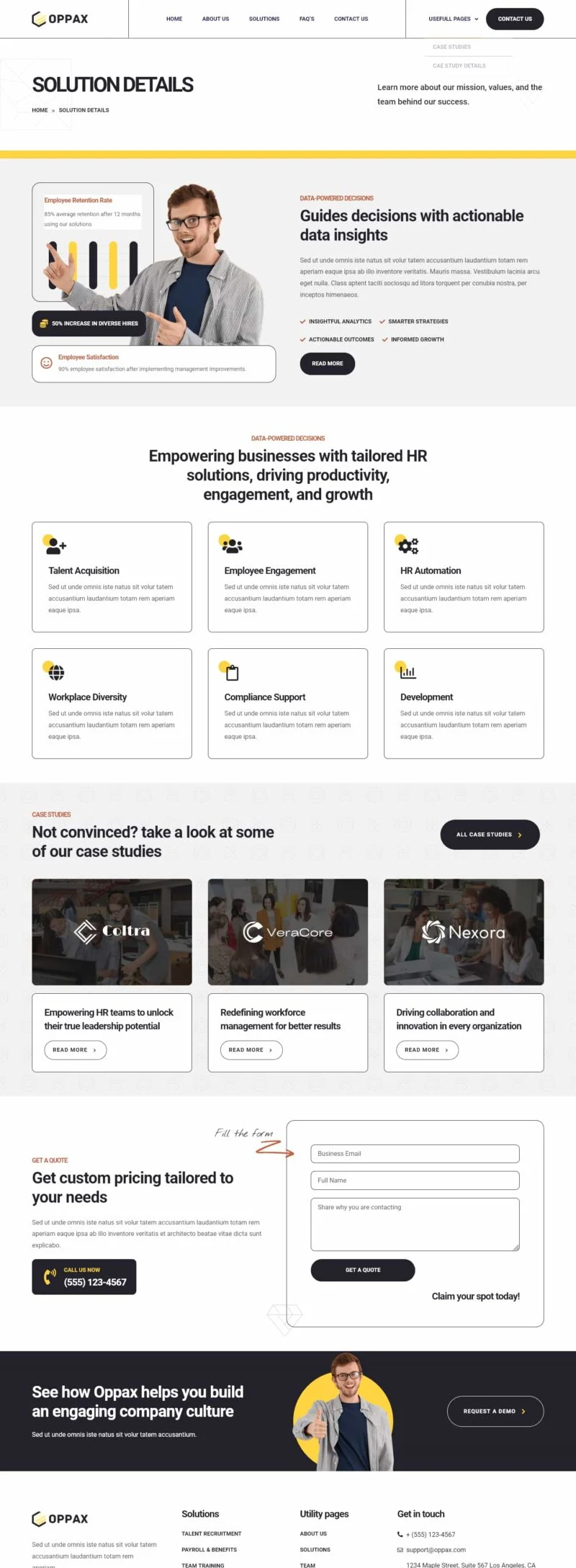 企业人力资源Elementor网站模板_一键导入快速建站插图4-WP资源海 企业 Elementor 模板方案详情预览