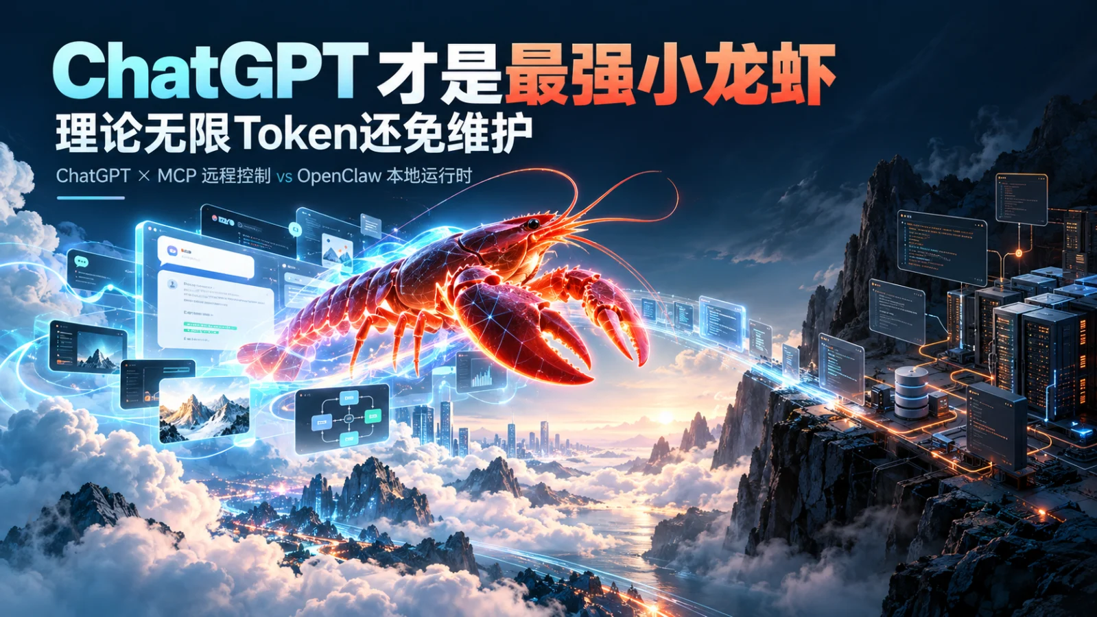 ChatGPT 才是最强小龙虾,理论无限Token还免维护插图-WP资源海 ChatGPT 才是最强小龙虾:云端 AI 通过远程 MCP 连接工具与本地服务器