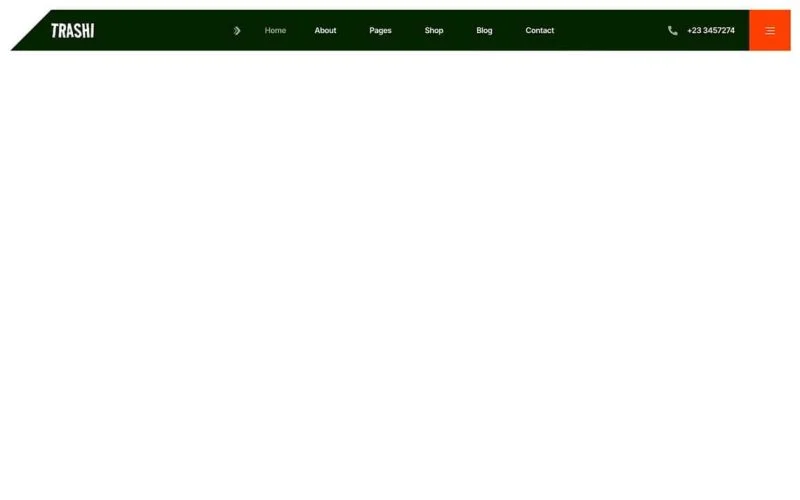 工厂废物回收Elementor网站模板_一键导入快速建站插图6-WP资源海 工业/工厂 Elementor 模板页眉预览