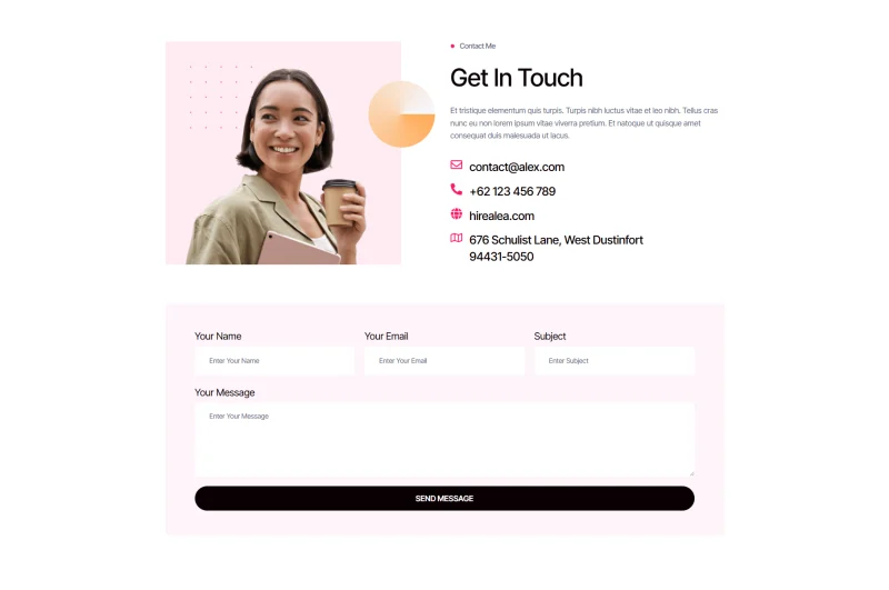 个人 Elementor 模板表单预览