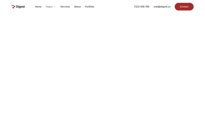 信息技术服务Elementor网站模板_一键导入快速建站插图6-WP资源海 IT互联网 Elementor 模板页眉预览