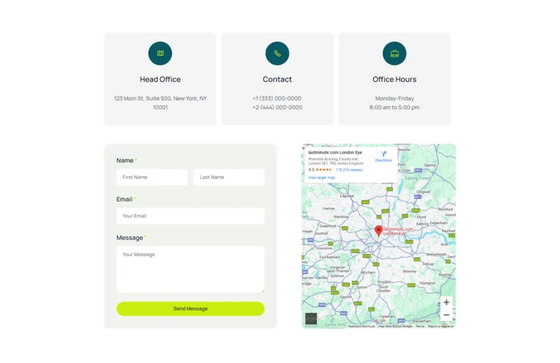 IT服务企业Elementor网站模板_一键导入快速建站插图7-WP资源海 IT互联网 Elementor 模板表单预览
