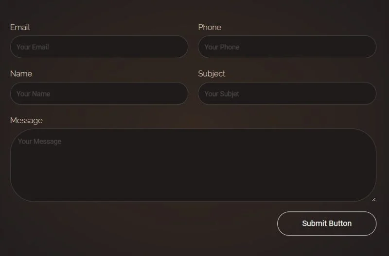 维修 Elementor 模板联系表单预览