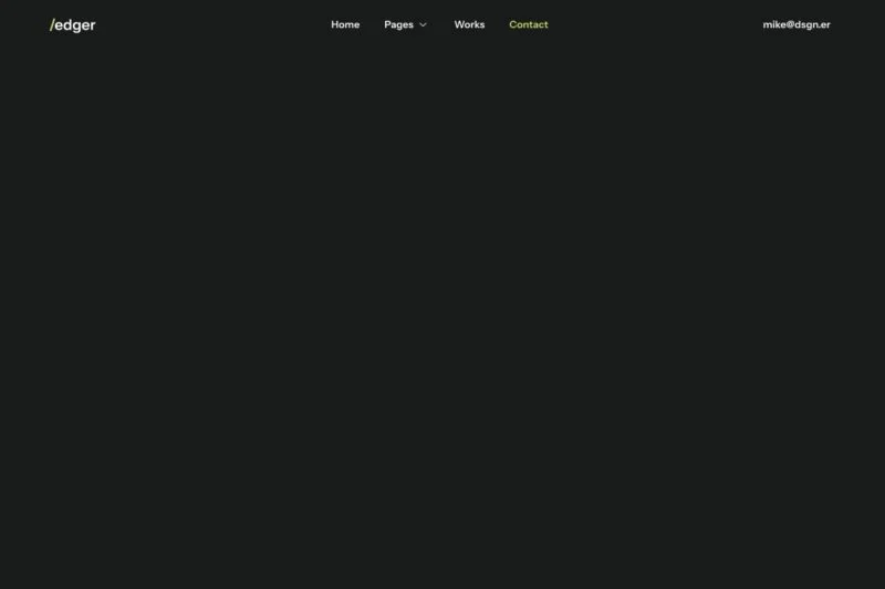 个人 Elementor 模板页眉预览