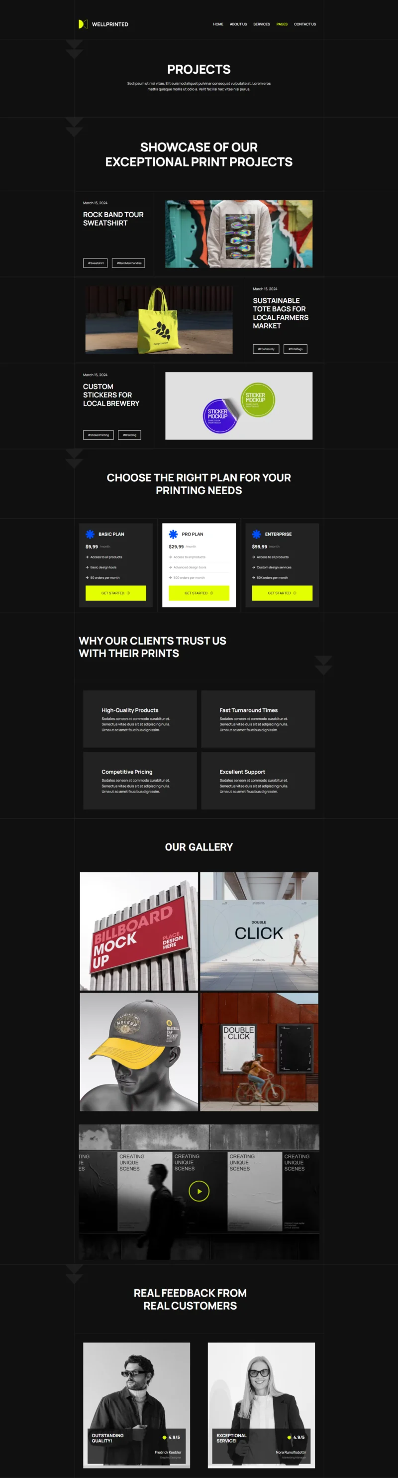 印刷服务Elementor网站模板_一键导入快速建站插图6-WP资源海 门店 Elementor 模板项目案例预览