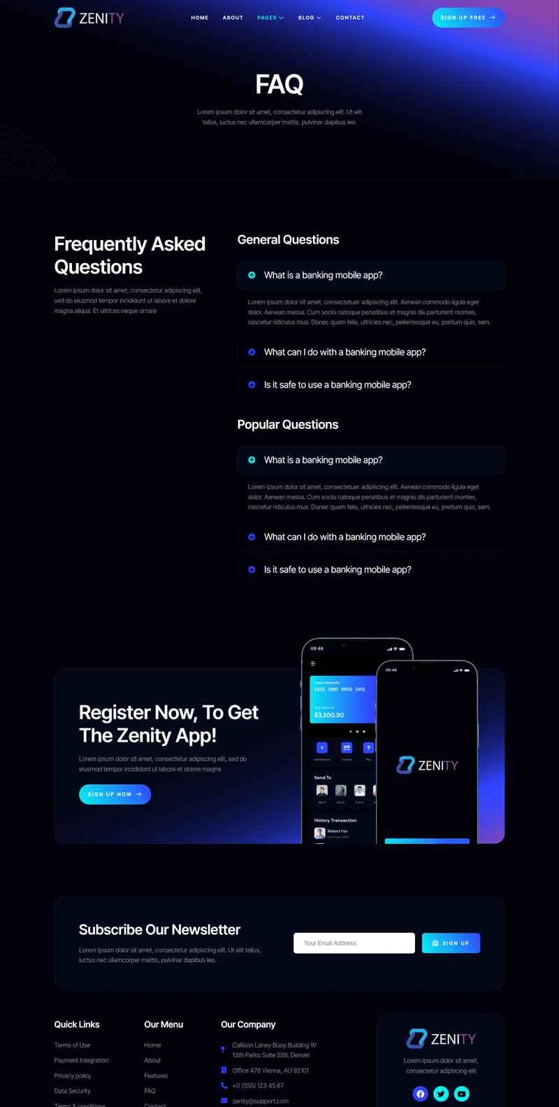 软件/开发 Elementor 模板常见问题预览