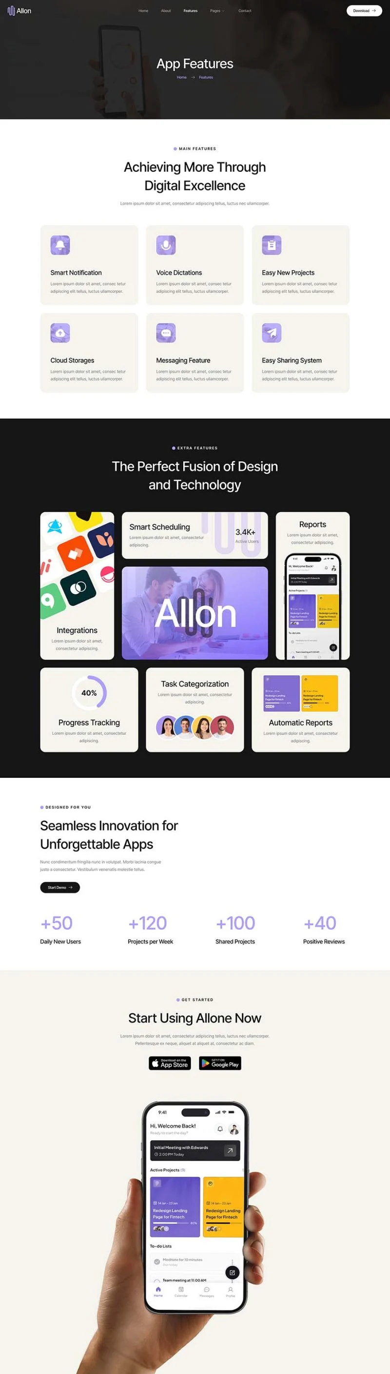 软件/开发 Elementor 模板功能特色预览