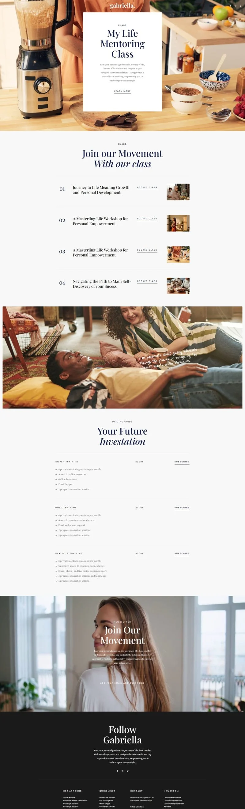 个人成长指导Elementor网站模板_一键导入快速建站插图3-WP资源海 服务/咨询 Elementor 模板课程项目预览