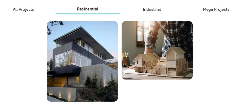 建筑修缮Elementor网站模板_一键导入快速建站插图4-WP资源海 建筑/地产 Elementor 模板住宅工程预览
