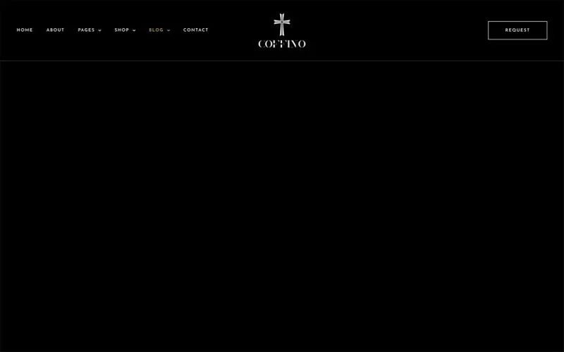 殡仪服务Elementor网站模板_一键导入快速建站插图6-WP资源海 组织/机构 Elementor 模板页眉预览