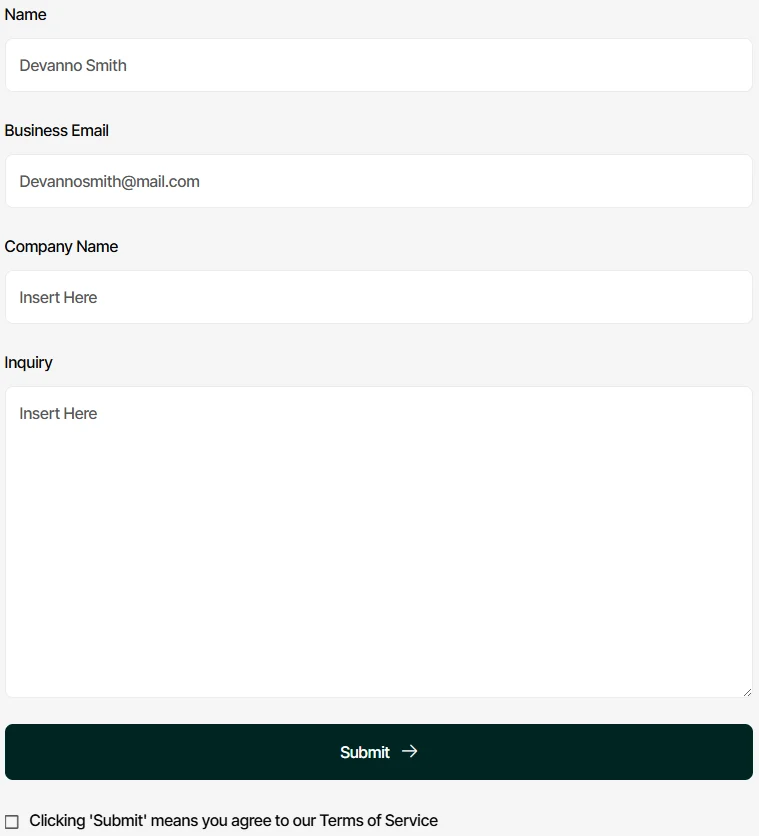 客户关系管理平台Elementor网站模板_一键导入快速建站插图1-WP资源海 软件/开发 Elementor 模板联系表单预览