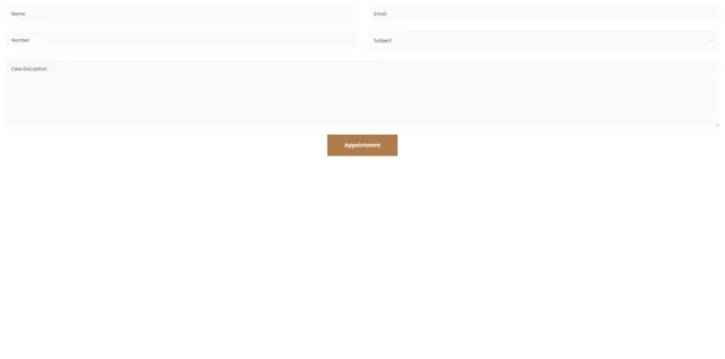 律师与律师事务所Elementor网站模板_一键导入快速建站插图7-WP资源海 政治/法律 Elementor 模板表单预览