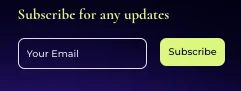 占星师与星座解读Elementor网站模板_一键导入快速建站插图2-WP资源海 个人 Elementor 模板订阅表单预览