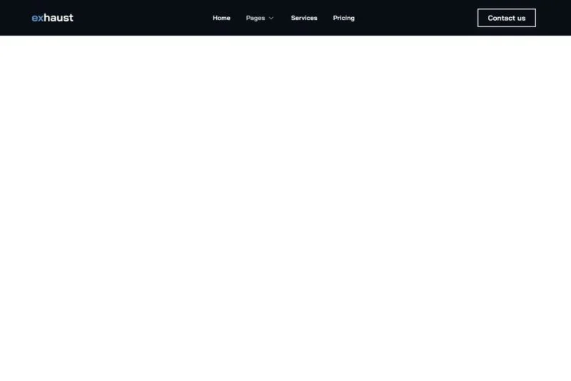 交通工具 Elementor 模板页眉预览