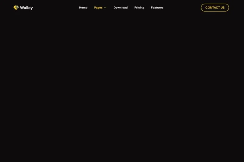 金融科技初创应用Elementor网站模板_一键导入快速建站插图6-WP资源海 金融/投资 Elementor 模板页眉预览