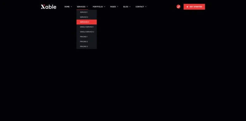 数字创意服务公司Elementor网站模板_一键导入快速建站插图6-WP资源海 广告/营销 Elementor 模板页眉预览