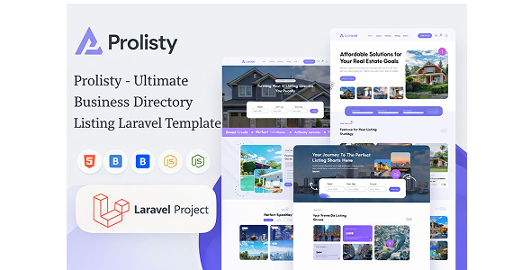 Prolisty 商业目录与分类信息 Laravel 模板