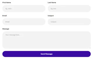 装修 Elementor 模板联系表单预览