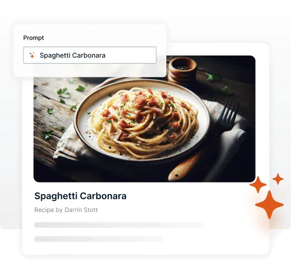 Recipe Card Blocks PRO By WPZOOM Untouched 食品博客变现 WordPress 插件插图3-WP资源海 AI Recipe Generator