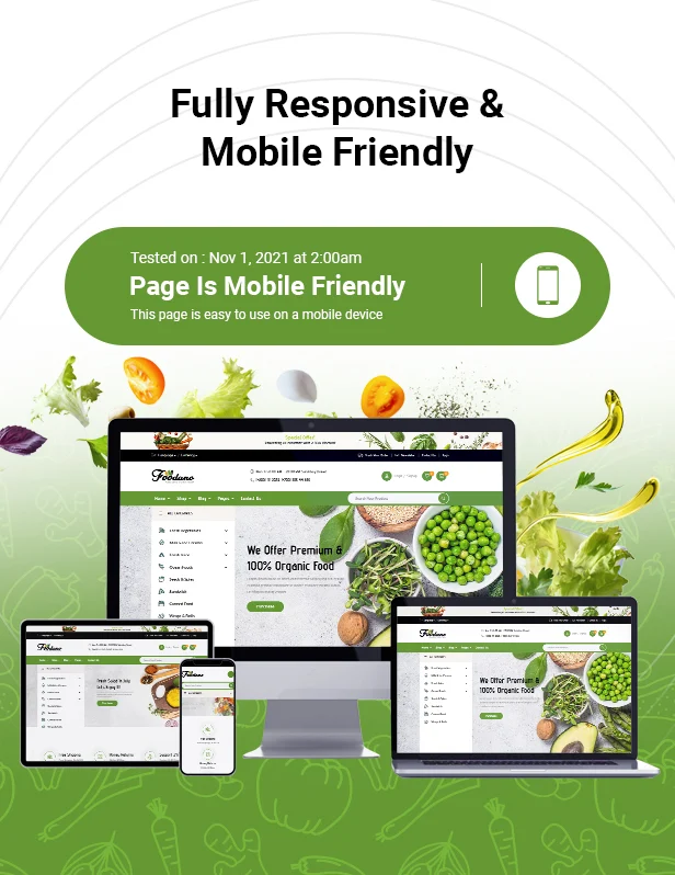 Foodano 有机食品与生鲜电商 WordPress 主题插图1-WP资源海 foodano