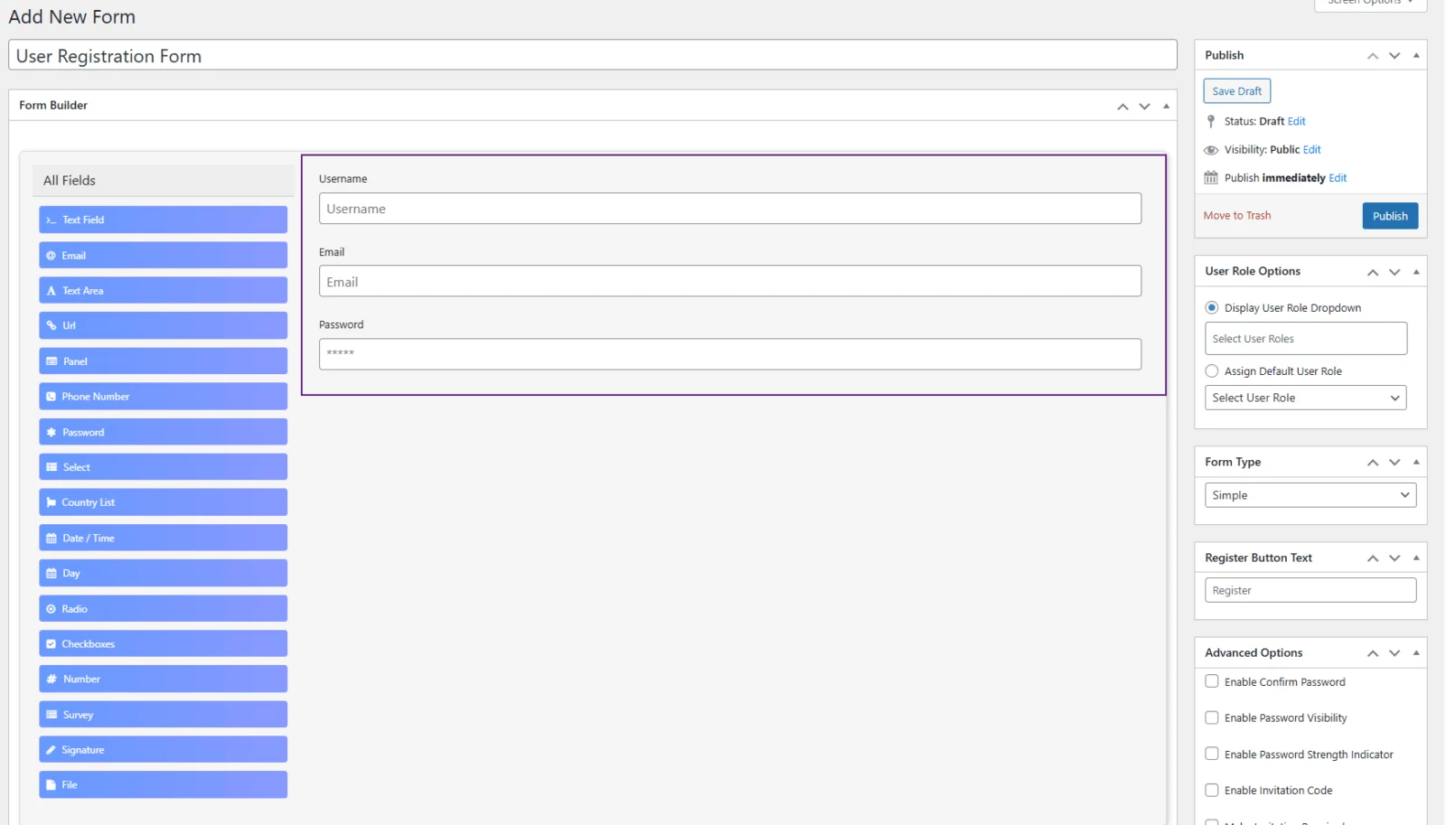 Custom User Registration Fields for WooCommerce 自定义注册表单字段 WordPress 插件插图1-WP资源海 Custom User Registration Fields for WooCommerce 自定义注册表单字段 WordPress 插件